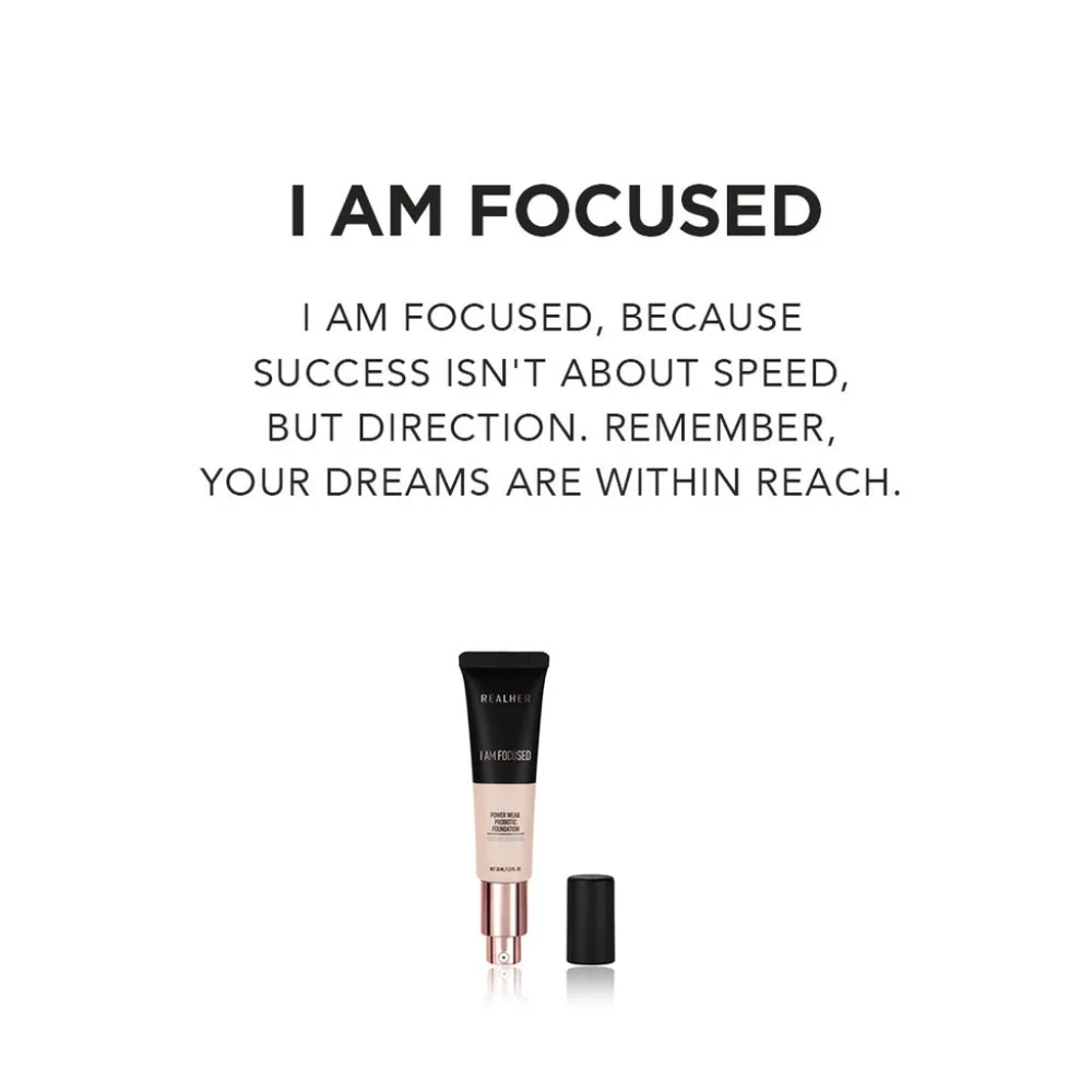 RealHer Foundation in Fair Ivory (I AM FOCUSED), 35ml/1.2fl oz